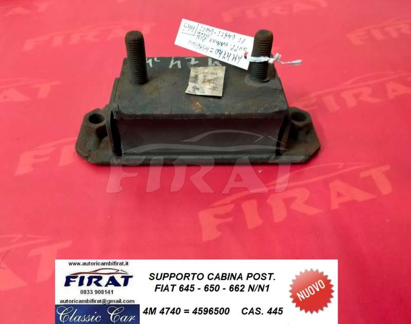 SUPPORTO CABINA FIAT 645 - 650 - 662 POST. (4740)